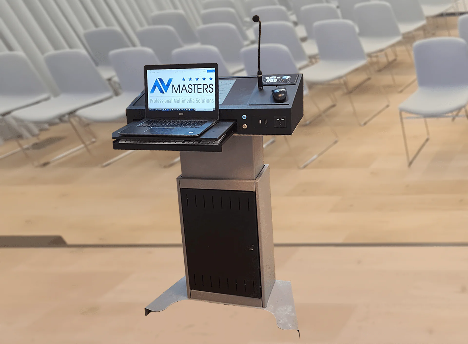 עמדת מרצה נגישה MasterPod Electric